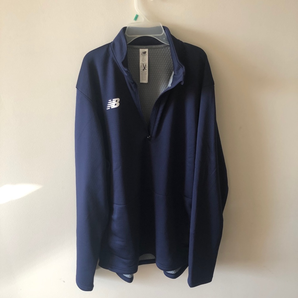 New Balance solid half zip - Picture 2 of 3